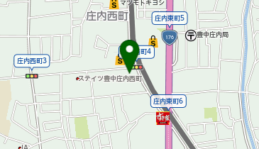 ジャパン 豊中庄内店の地図画像