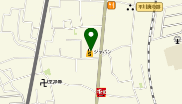ジャパン 城陽店の地図画像