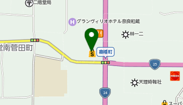 ジャパン 天理店の地図画像