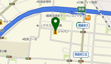 ジャパン 都島店の地図画像