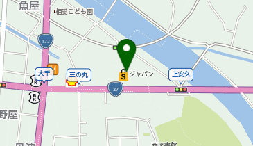 ジャパン 西舞鶴店の地図画像