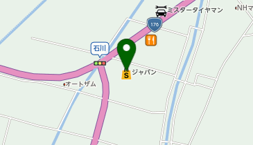 ジャパン 野田川店の地図画像