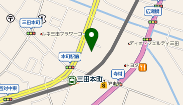 ジャパン 三田本町店の地図画像
