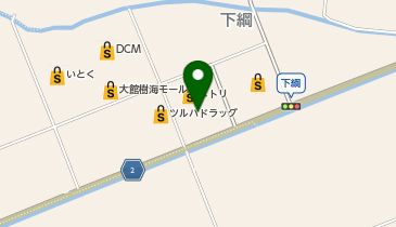 [EV]プラゴ ニトリ 大館店 平面駐車場の地図画像