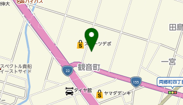 [EV]プラゴ ニトリ 一宮店 平面駐車場の地図画像
