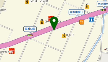 [EV]プラゴ ニトリ 沼津店 平面駐車場の地図画像