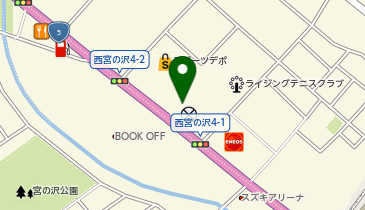 [EV]プラゴ ニトリ 宮の沢店 平面駐車場の地図画像