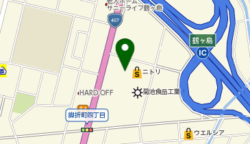 [EV]プラゴ ニトリ 鶴ヶ島店 平面駐車場の地図画像