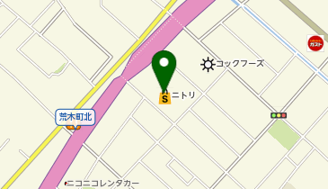 [EV]プラゴ ニトリ 岸和田店 平面駐車場(建物1階)の地図画像