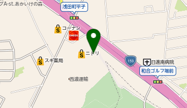 [EV]プラゴ ニトリ 日進店 平面駐車場の地図画像