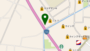 [EV]プラゴ ニトリ 羽生店 平面駐車場の地図画像