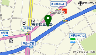 [EV]プラゴ ニトリ 小倉北店 平面駐車場(建物1階)の地図画像