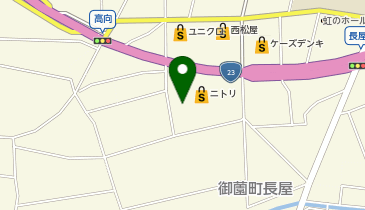 [EV]プラゴ ニトリ 伊勢店 平面駐車場の地図画像