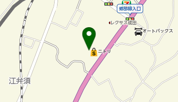 [EV]プラゴ ニトリ 成田店 平面駐車場(建物1階)の地図画像