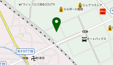 [EV]プラゴ ららぽーと福岡 南立体駐車場 5階の地図画像