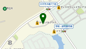 [EV]プラゴ ホームプラザナフコ学研都市ひびきの店の地図画像