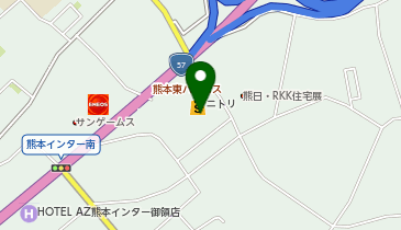 [EV]プラゴ ニトリ 熊本インター店 平面駐車場(建物1階)の地図画像