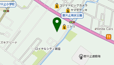 [EV]プラゴ ニトリ 新座店 平面駐車場の地図画像