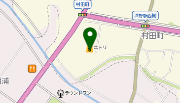 [EV]プラゴ ニトリ 千葉市原店  平面駐車場(建物1階)の地図画像