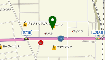 [EV]プラゴ ニトリ 会津若松店 平面駐車場の地図画像