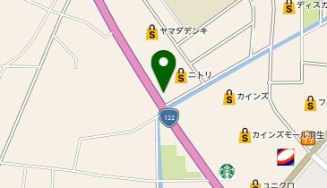 [EV]プラゴ ニトリ 羽生店 平面駐車場の地図画像