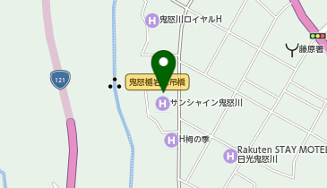 [EV]プラゴ ホテルサンシャイン鬼怒川の地図画像