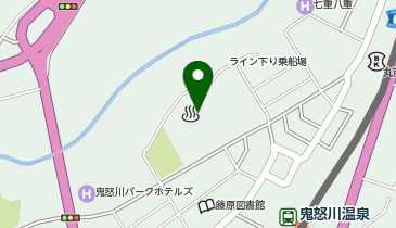 [EV]プラゴ 日光きぬがわスパホテル三日月(ロータリー)の地図画像