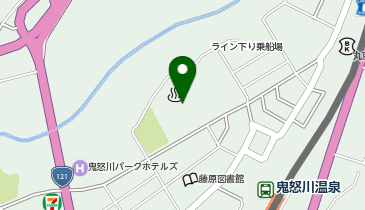 [EV]プラゴ 日光きぬがわスパホテル三日月(立体駐車場2F)の地図画像