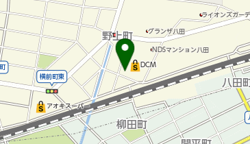 [EV]プラゴ DCM八田店 1F平面駐車場の地図画像