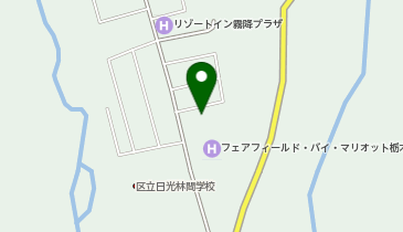 [EV]プラゴ フェアフィールド・バイ・マリオット・栃木日光の地図画像