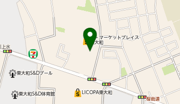 [EV]プラゴ ヤオコー東大和店 平面駐車場の地図画像