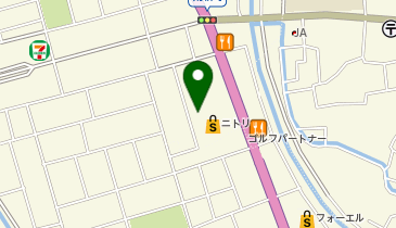 [EV]プラゴ ニトリ 前橋店 平面駐車場の地図画像