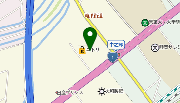 [EV]プラゴ ニトリ 静岡草薙店 平面駐車場(建物1階)の地図画像