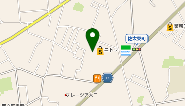 [EV]プラゴ ニトリ 守口大日店 平面駐車場の地図画像