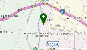 [EV]プラゴ ニトリ 成増店 立体駐車場屋上階の地図画像