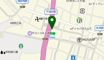 TOYOTA SHARE 下池川の地図画像