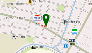 TOYOTA SHARE カローラ愛知 野並店の地図画像