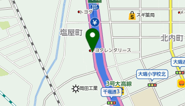 TOYOTA SHARE トヨタレンタカー呼続店の地図画像