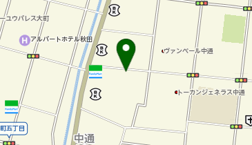 TOYOTA SHARE 秋田中通5丁目の地図画像