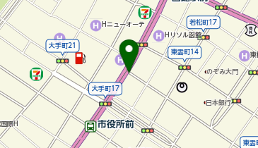 TOYOTA SHARE ダイハツステーションノルテパーク函館若松第3の地図画像