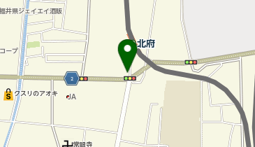 TOYOTA SHARE ダイハツステーション 福井鉄道 北府駅の地図画像