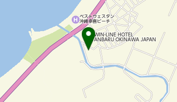 TOYOTA SHARE TWIN-LINE HOTEL YANBARU OKINAWA STの地図画像