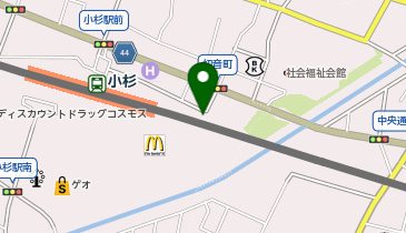 TOYOTA SHARE 小杉駅前の地図画像