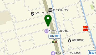 TOYOTA SHARE 新居浜市久保田町1丁目の地図画像