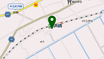 TOYOTA SHARE 浜崎駅南口駐車場の地図画像