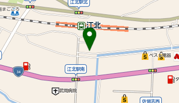 TOYOTA SHARE 江北駅南口小林駐車場の地図画像