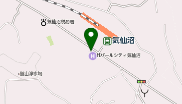 TOYOTA SHARE ホテルパールシティ気仙沼駐車場の地図画像