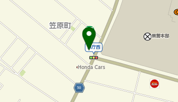 TOYOTA SHARE システムテスト用ステーションの地図画像