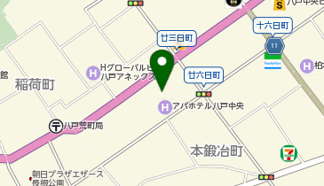 TOYOTA SHARE 廿三日町駐車場の地図画像