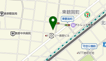 TOYOTA SHARE 長野トヨタ長野業販課の地図画像